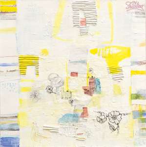 Wilfried Anthofer „Frühling im Garten“, 2010, Acrylmalerei, 65 x 65 cm
