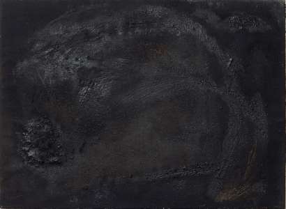Ludwig Bäuml „Landschaft“ I, 2007, 60 x 80 cm, Öl, Sand, Pigmente