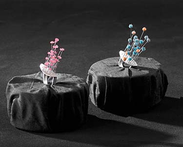 Susanne Brand-Seidel " pink spring " - " blue spring "