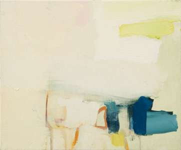 Patricia Doherty „Anecdote”, 2009, Öl auf Leinwand, 25 x 30,5 cm