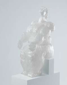 Erika Einhellinger „Lenkerin", 2010, Folien-Plastik, genäht, 67 x 30 x 45 cm