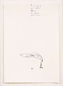 Peter Engel „o. T.“, 2009, Tusche, 32 x 22 cm
