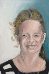 Roswitha Frank „Lea", 2011, Öl, 120 x 80 cm