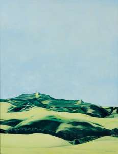 Hans J. Glas „Landschaft“, Öl auf Leinwand, 110 x 85 cm