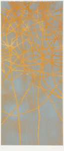Gisela Griem „Am Altwasser (2)", 2009, Holzschnitt Handdruck, Unikat, 106 x 78cm