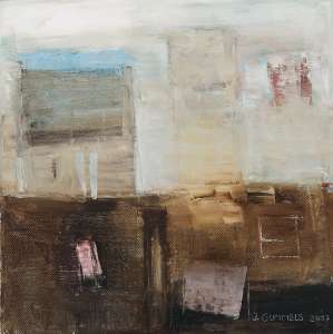 Ingo Gummels „Medium“, Öl auf Leinwand, 30 x 30 cm