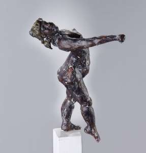 Theodor Holzer „Nadja", 2011, Terrakotta, 27 x 21 x 14 cm