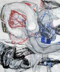 Liz Turba-Bernhardt Kobra, 2010, Acryl auf Leinwand, 100x120 cm