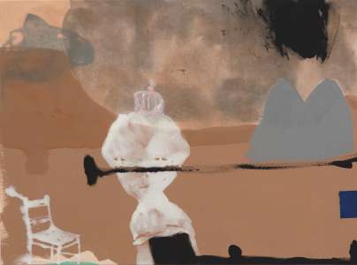 Tom Kristen „o.T.“, 2010, Acryl auf Karton, 50 x 60 cm