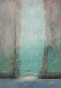 Ruthild Langhammer „ I ", 2011, Tempera, 100 x 70 cm