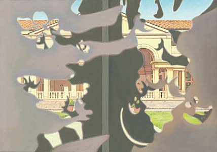 Josef Mayer "Mantua, Palazzo Te", 2002, Öl, Leinwand, 70 x 100 cm
