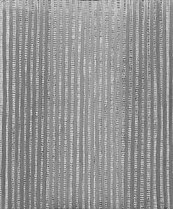 Franz Pröbster-Kunzel " Zeitarbeit Nr. 41 ",2000, Japantusche auf Leinen, 140 x 100 cm