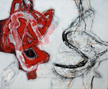 Liz Turba-Bernhardt Puntila, 2010, Acryl auf Leinwand, 100x120 cm