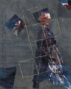 Rose K. Bäuerle „Im Jahr der Mathematik”, 2008, Litho-Mix, 60 x 50 cm