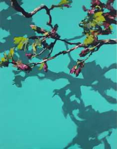Jörg Schemmann „Blut-Johannisbeere",(8817), 2010, Acryl auf Leinwand, 140 x 100 cm