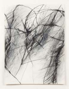 Paul Schinner „o. T.“, Bleistift, Ölkreide, 80 x 50 cm