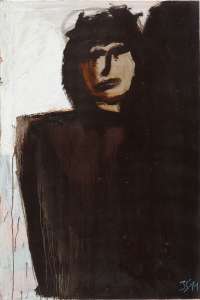 Jürgen Schönleber „Kristine", 2012, Öl auf Leinwand, 120 x 80 cm