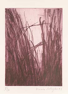 Mario Schosser " Irgendwo R5", Radierung, 50 x 40 cm