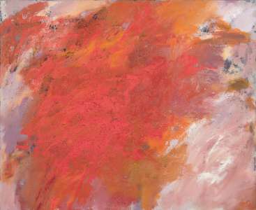 Maria Seidenschwann „o.T.“, 2009, Mischtechnik, 90 x 100 cm