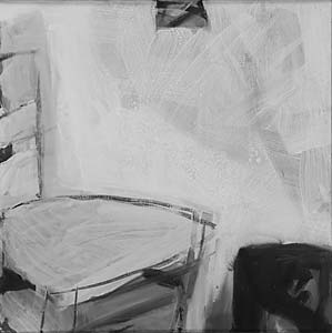 Nina Seidel-Herrmann "langer Sommertag I",2001, Acryl auf Leinwand, 60/60cm