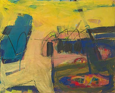 Nina Seidel-Herrmann " Storm is over ",Acryl, 80 x 65 cm